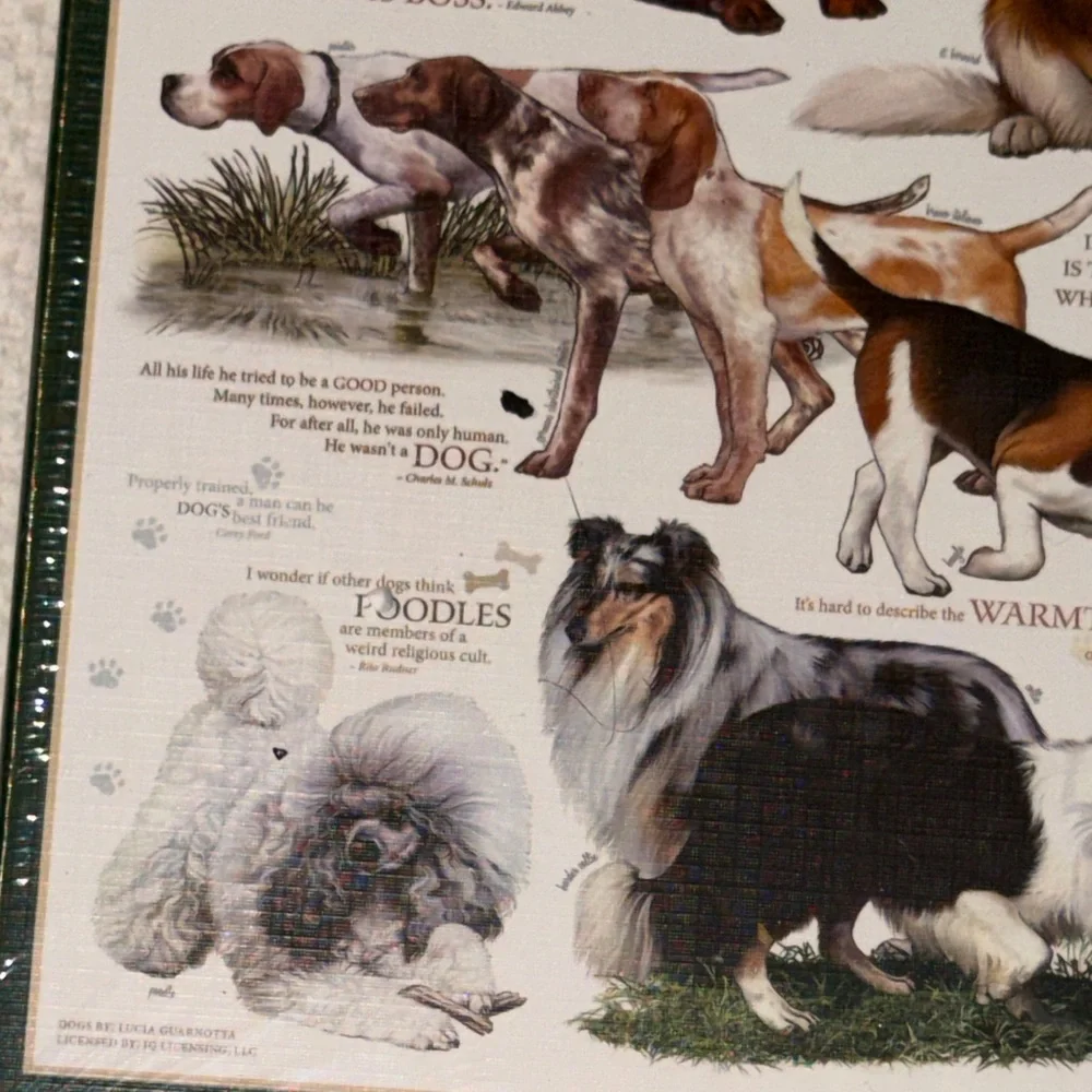 Cobb Hill by New Balance Dog Breeds Puzzle - Multicolor NEW Sealed